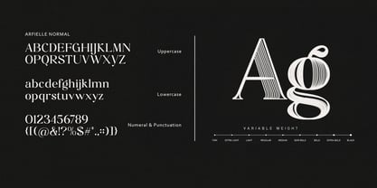 Arfielle Font Poster 7