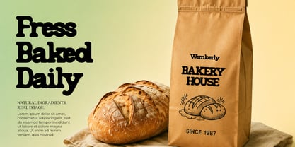 Wemberly Font Poster 3