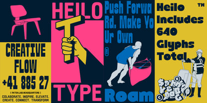 Heilo Font Poster 6