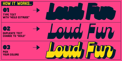 Heilo Font Poster 4