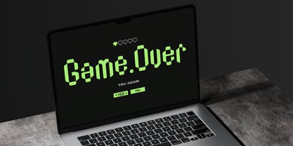 Bitstream Screen Font Poster 8