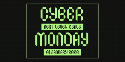 Bitstream Screen Font Poster 5