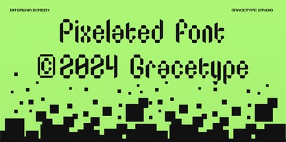 Bitstream Screen Font Poster 2