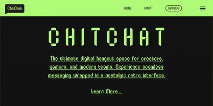 Bitstream Screen Font Poster 6