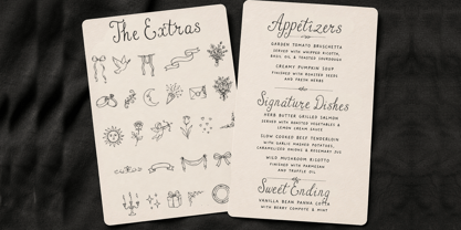 Very Nice Flavor Font Poster 9