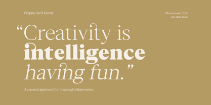 Chipno Font Poster 6