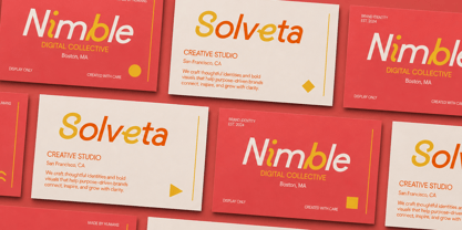 Bomera Experience Font Poster 6