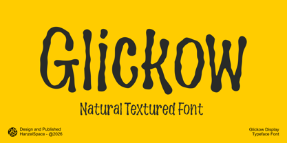 Glickow Font Poster 1