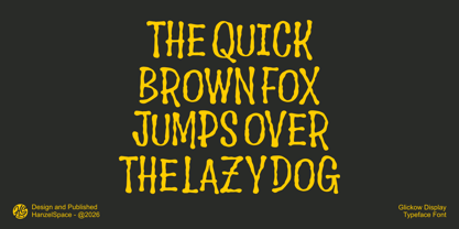 Glickow Font Poster 6