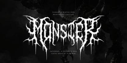 Ashensoul Font Poster 4