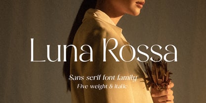 Luna Rossa Font Poster 1