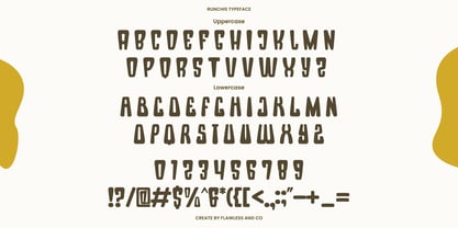 Runchis Font Poster 8