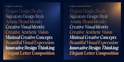 Angita Font Poster 12