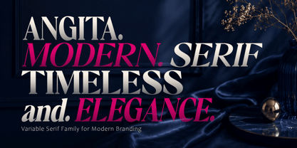 Angita Font Poster 7