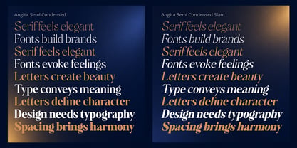 Angita Font Poster 14