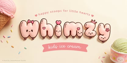 Cloudwink Font Poster 9