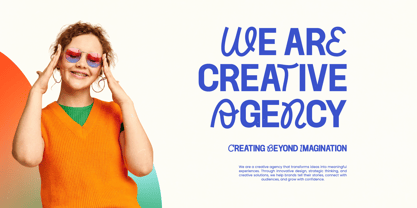 Mono Scribble Font Poster 8
