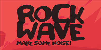 Rockwave Font Poster 1