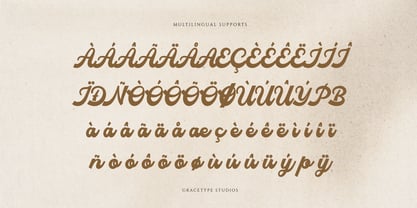 Nostalgia Riviera Font Poster 11