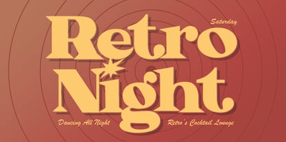 Atomic Circle Font Poster 6