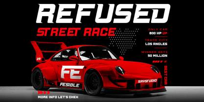 Fesibel Font Poster 3