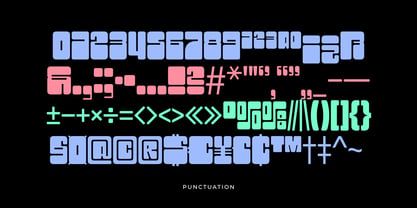 Mosh Cube Font Poster 6