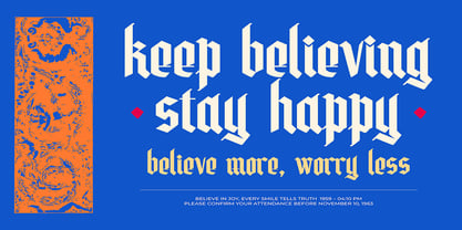 Ashenpiky Font Poster 6