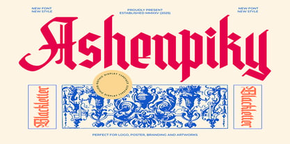 Ashenpiky Font Poster 1