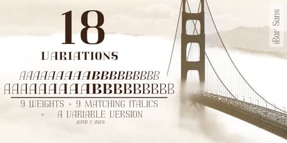 Ibar Didone Font Poster 6