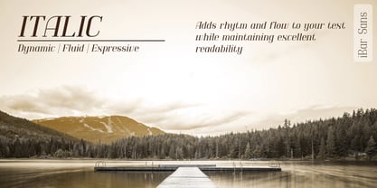 Ibar Didone Font Poster 3