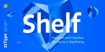Shelf Font Poster 1