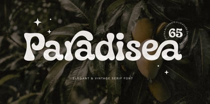 Paradisea Font Poster 1
