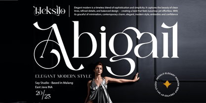 Heksilo Font Poster 2