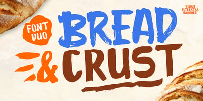 Bread & Crush Font Poster 1