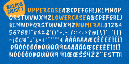 Bread & Crush Font Poster 13