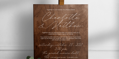 Melghita Font Poster 9