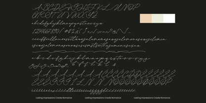 Melghita Font Poster 10