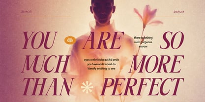 Jeanoti Font Poster 9