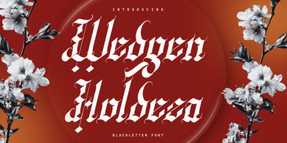 Wedgen Holdeza Font Poster 1