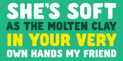 Abrahams Font Poster 6