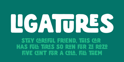Abrahams Font Poster 9