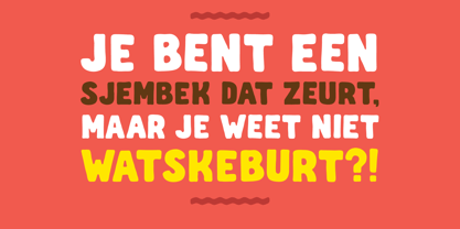 Abrahams Font Poster 2