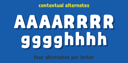 Abrahams Font Poster 4
