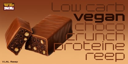 VLNL Reep Font Poster 9