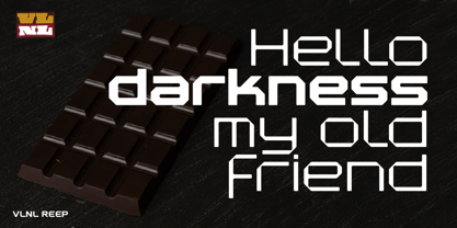 VLNL Reep Font Poster 6