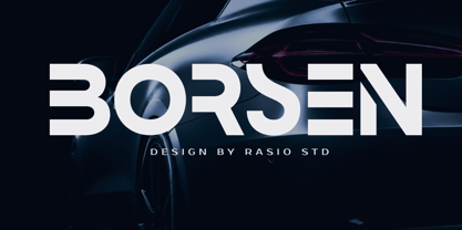 Borsen Font Poster 1