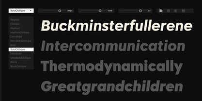 Morn Font Poster 4