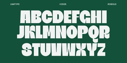 Robold Font Poster 8