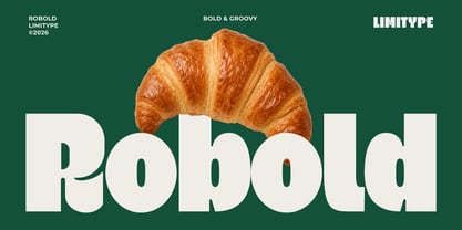Robold Font Poster 1