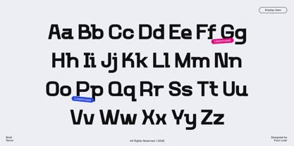 Goxina Font Poster 10
